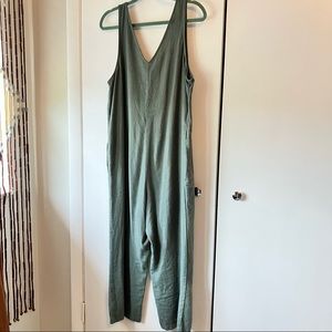 Green Jumpsuit size Medium